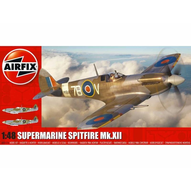 Airfix Supermarine Spitfire Mk.XII (1/48) A05117A