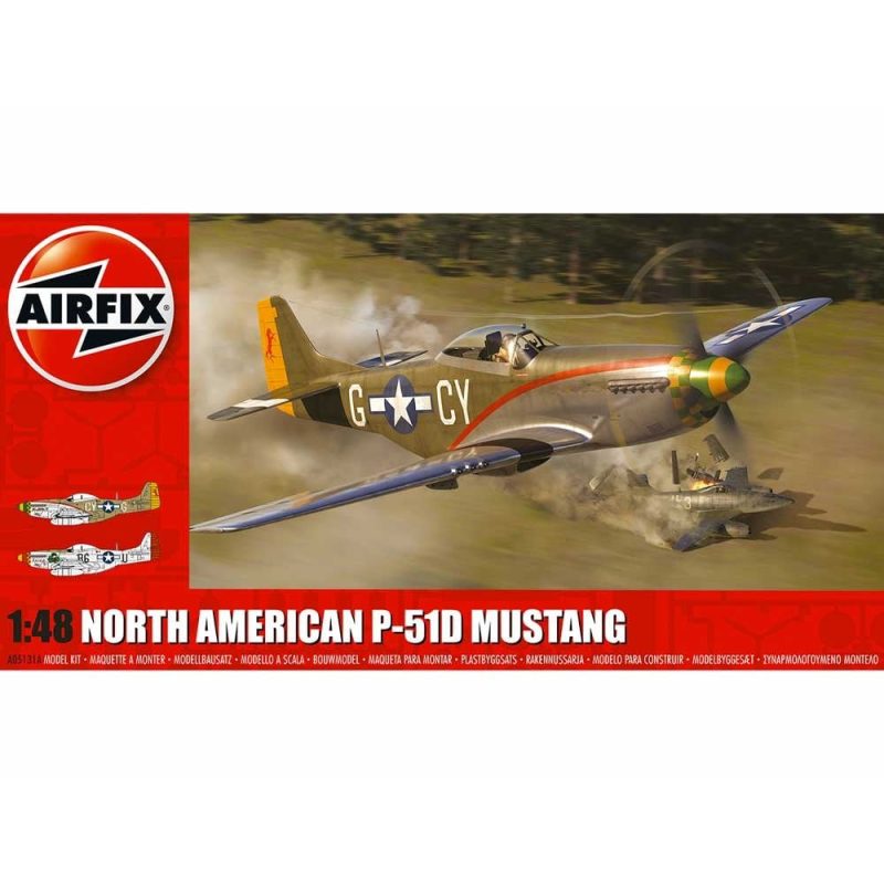 Airfix North American P-51D Mustang (1/48) A05131A
