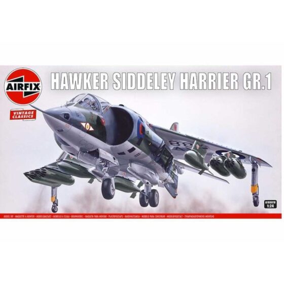 Airfix Hawker Siddeley Harrier GR.1 (1/24) A18001V Airfix Hawker Siddeley Harrier GR.1 (1/24) A18001V