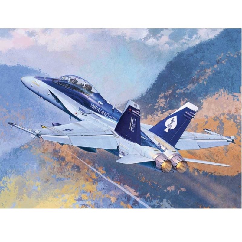 Academy F/A-18D Hornet US Marines (twin-seat) (1/72) 12422
