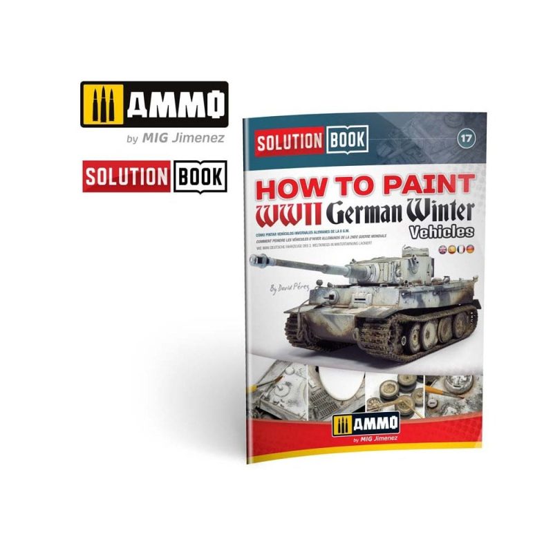 SOLUTION BOX MINI - How to paint WWII German winter vehicles SOLUTION BOX MINI - How to paint WWII German winter vehicles