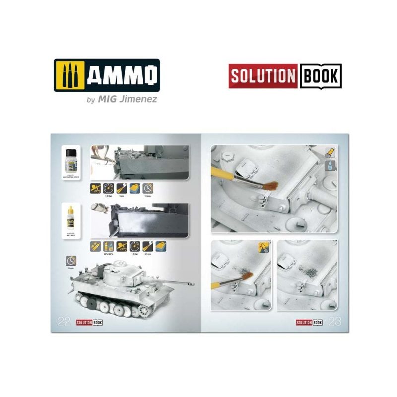 SOLUTION BOX MINI - How to paint WWII German winter vehicles SOLUTION BOX MINI - How to paint WWII German winter vehicles