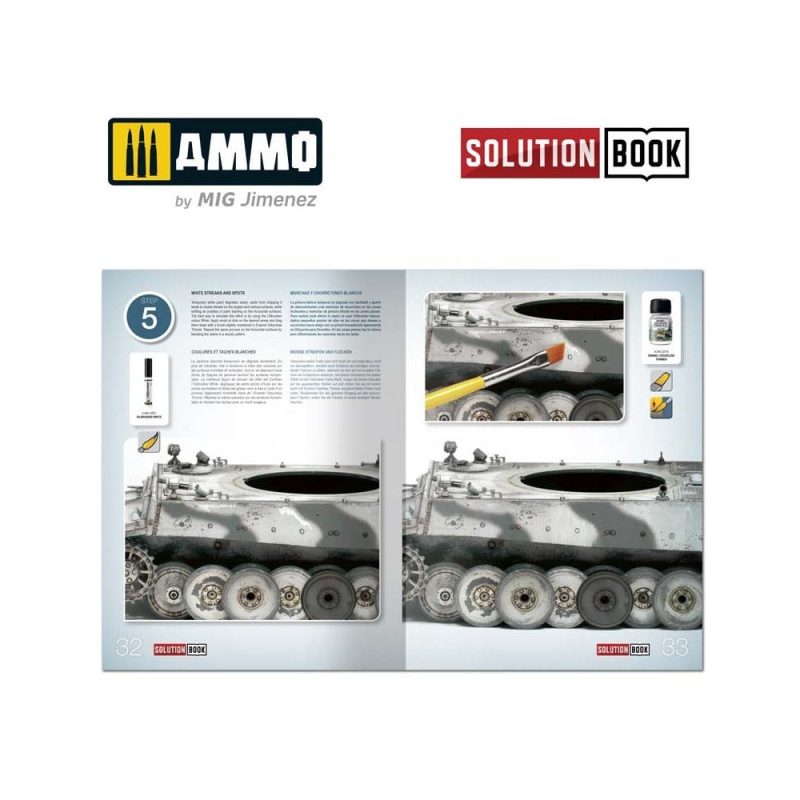 SOLUTION BOX MINI - How to paint WWII German winter vehicles SOLUTION BOX MINI - How to paint WWII German winter vehicles