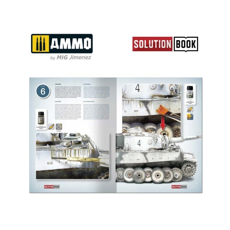 SOLUTION BOX MINI - How to paint WWII German winter vehicles SOLUTION BOX MINI - How to paint WWII German winter vehicles