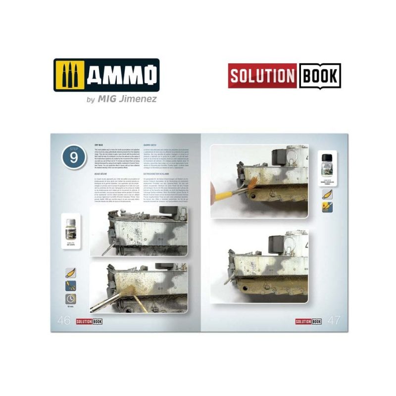 SOLUTION BOX MINI - How to paint WWII German winter vehicles SOLUTION BOX MINI - How to paint WWII German winter vehicles