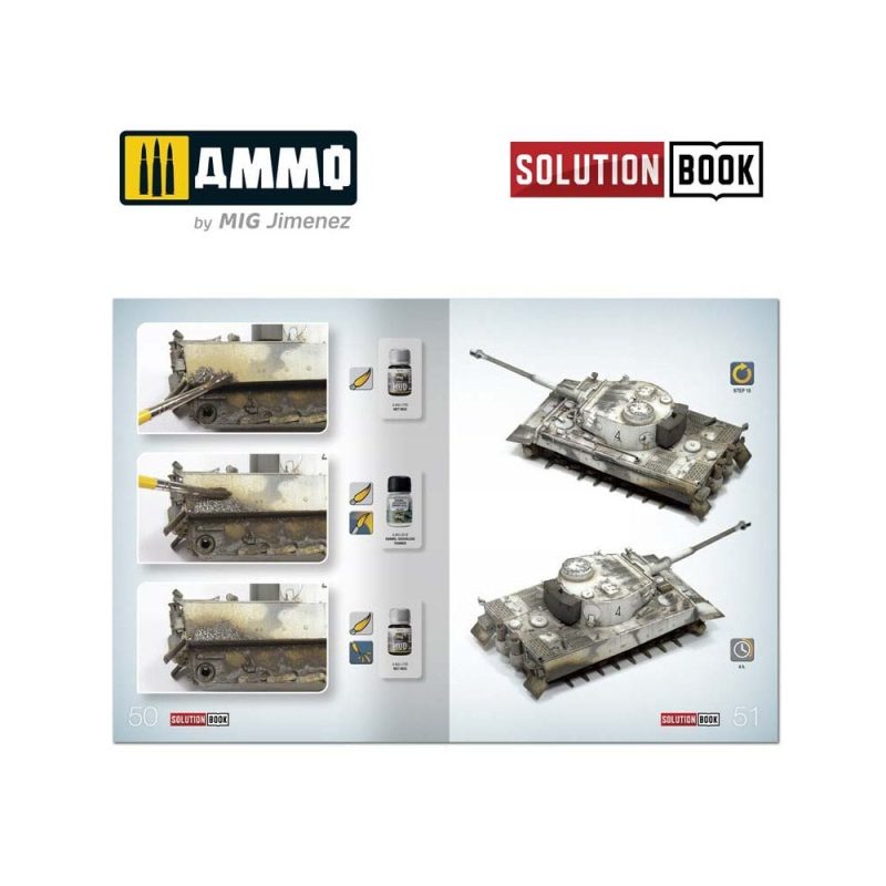 SOLUTION BOX MINI - How to paint WWII German winter vehicles SOLUTION BOX MINI - How to paint WWII German winter vehicles
