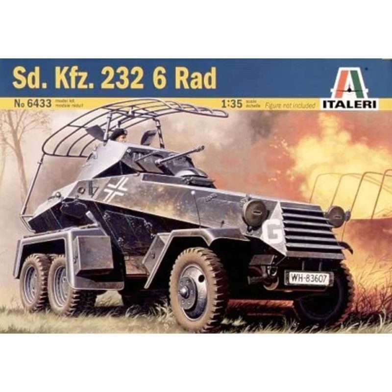 Italeri Sd. Kfz. 232 6 Rad (1/35) 6433