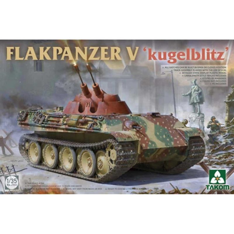 1/35 Flakpanzer V Kugelblitz (ficticious) Takom 02150