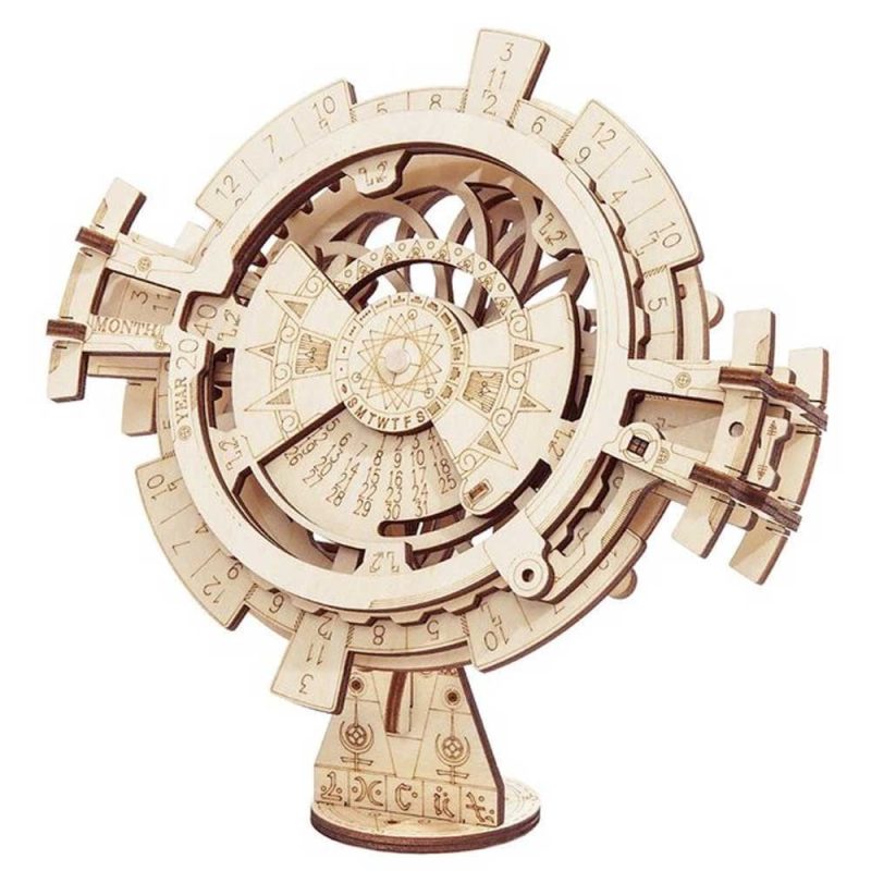Perpetual Calendar 3D Wooden Puzzle Robotime LK201