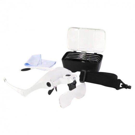Magnifier Glasses with Headband Lightcraft LC1780USB Magnifier Glasses with Headband Lightcraft LC1780USB