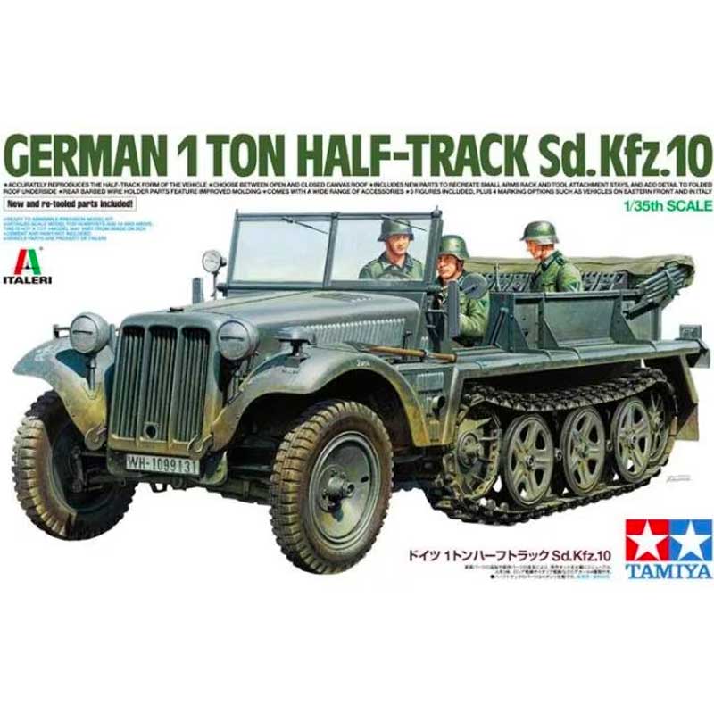 Tamiya German 1 ton Half-Track Sd.Kfz.10 (1/35) 37016