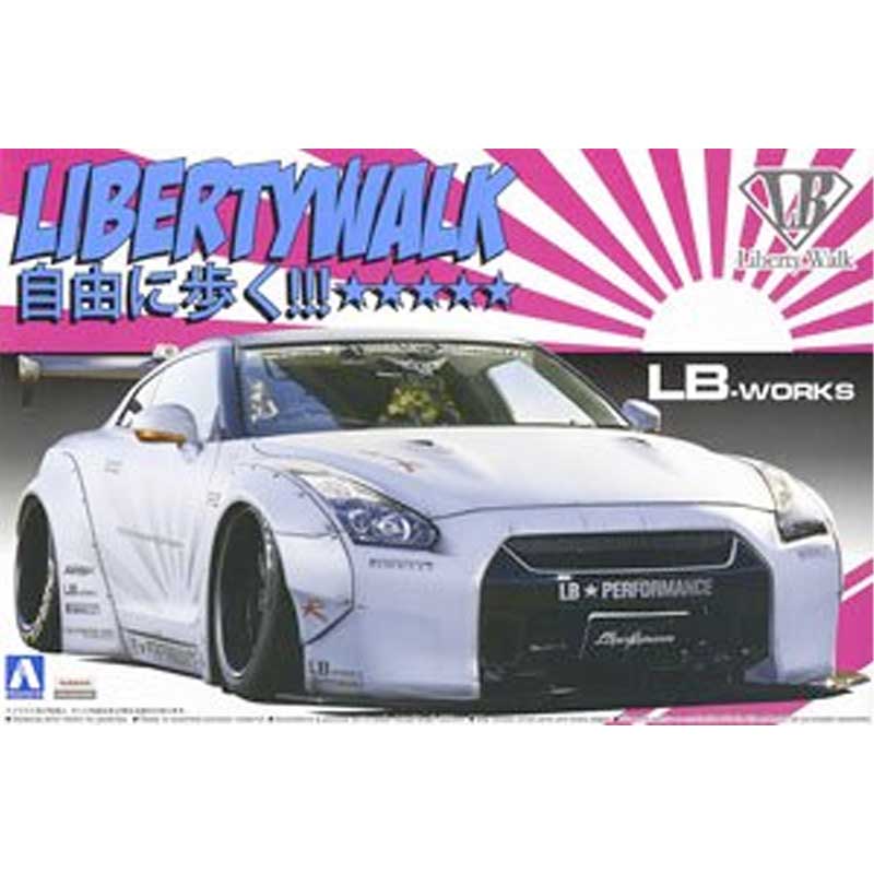 1/24 LB Works R35 GT-R Ver.2 054031 Aoshima