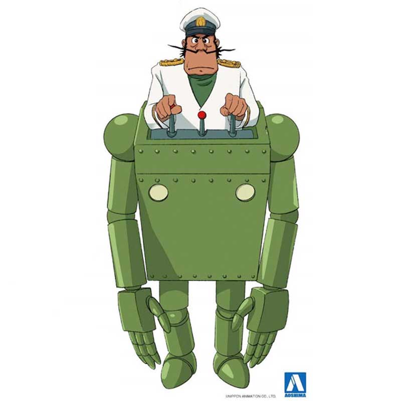 Aoshima Robonoid Captain Dice Ver. (1/20) 055052