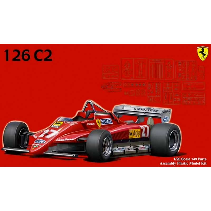 1/20 Ferrari 126C2 1982 09194 Fujimi