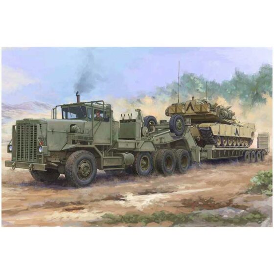 1/35 M911 C-HET w/Talbert 64T Trailer 85524 Hobbyboss