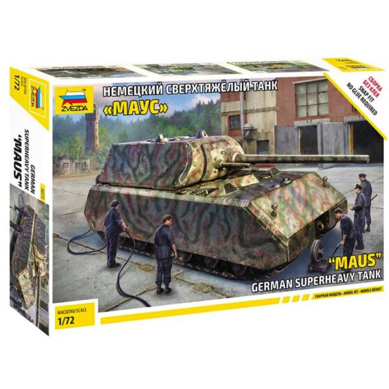 Zvezda Pz.Kpfw. VIII Maus (1/72) 5073