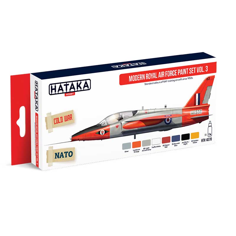 Hataka Red Line Paint Set - Royal Air Force Vol3 HTK-AS70