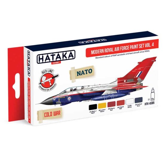 Hataka Red Line Paint Set - Royal Air Force HTK-AS85 Hataka Red Line Paint Set - Royal Air Force HTK-AS85