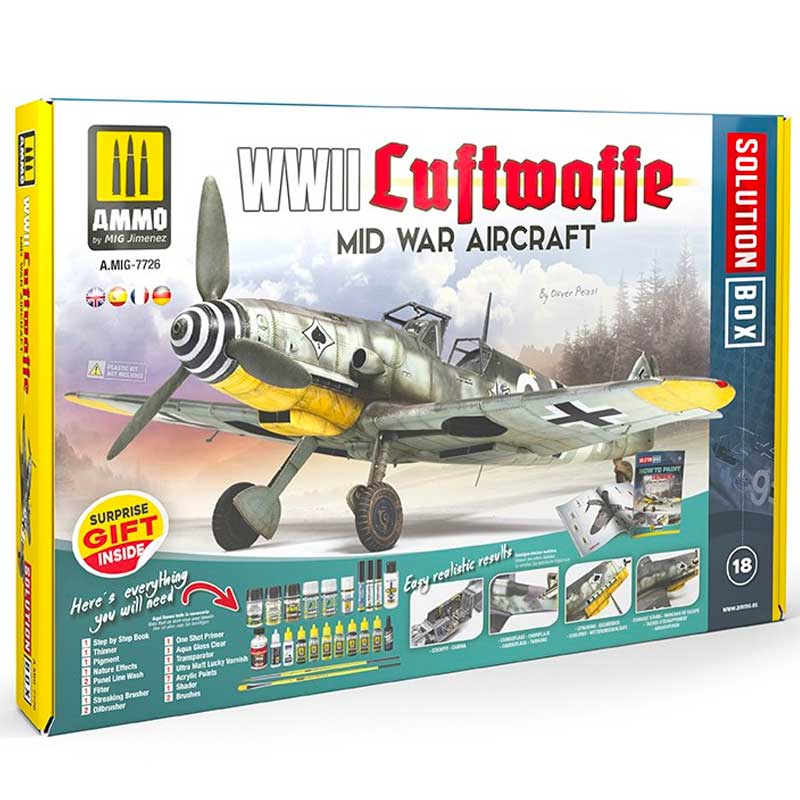 Solution Box - Wwii Luftwaffe Mid War Aircraft Ammo A.MIG-7726