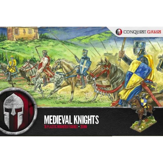 Conquest Games Medieval Knights (28mm) 16 Figures