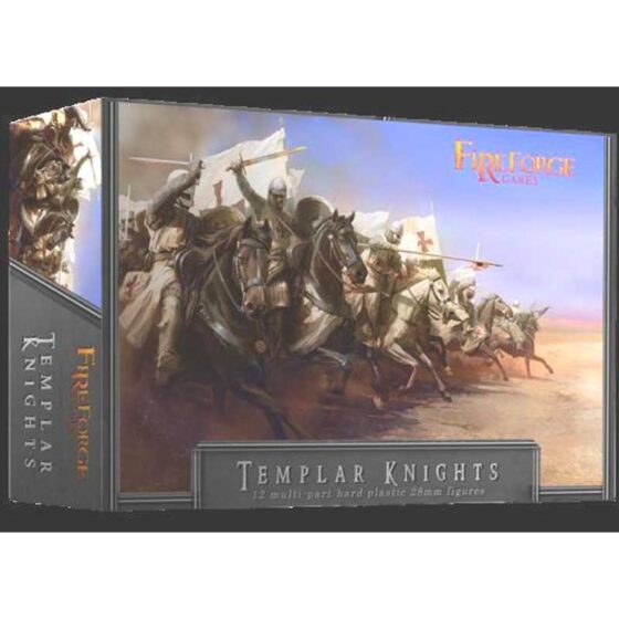 28mm Templar Knight Cavalry Fireforge Games