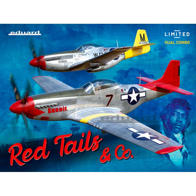 Eduard Red Tails & Co. DUAL COMBO (1/48) 11159