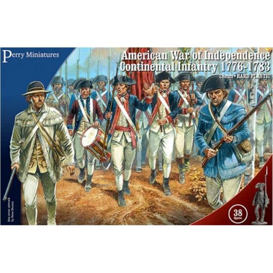 Perry Miniatures War Of Indep Continental Infantry 1776-83 (28mm)