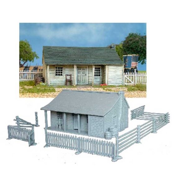 Perry Miniatures North Americal Farmhouse 1750-1900 (28mm)