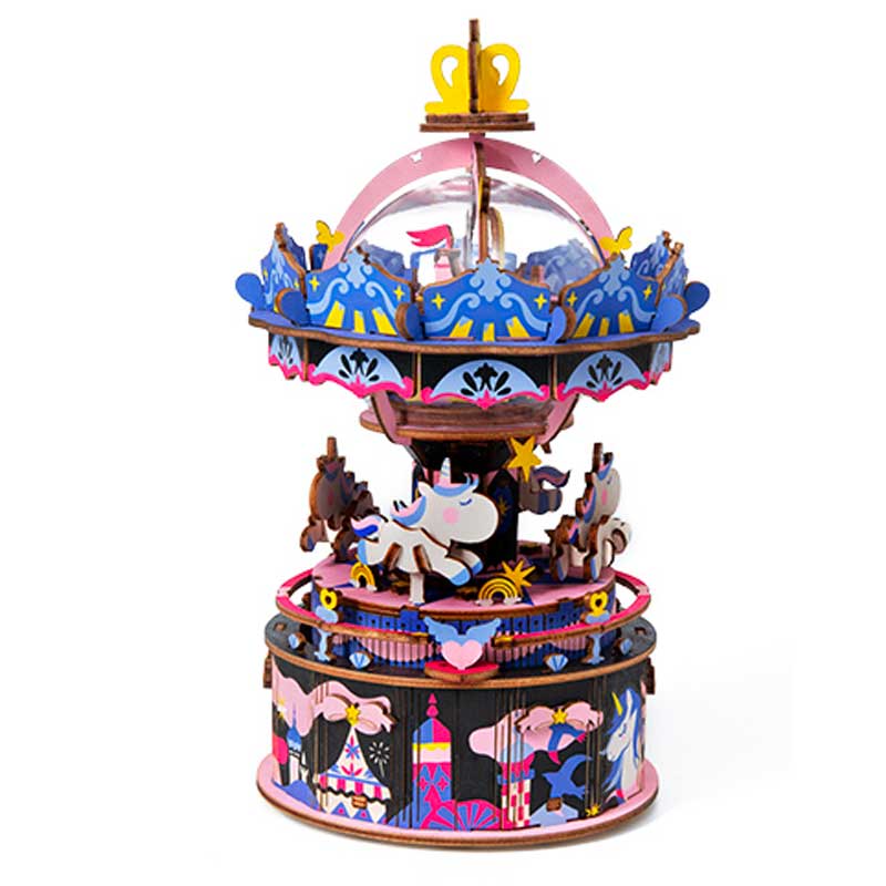 Robotime Rolife ROKRAM44 Rolife Music Box (ItS A Small World) MerryG