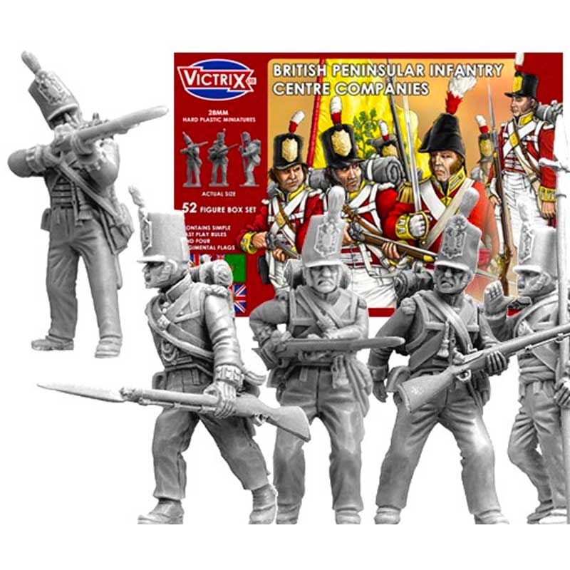 Victrix British Peninsular Infantry Centre Companies (28mm) VX0002