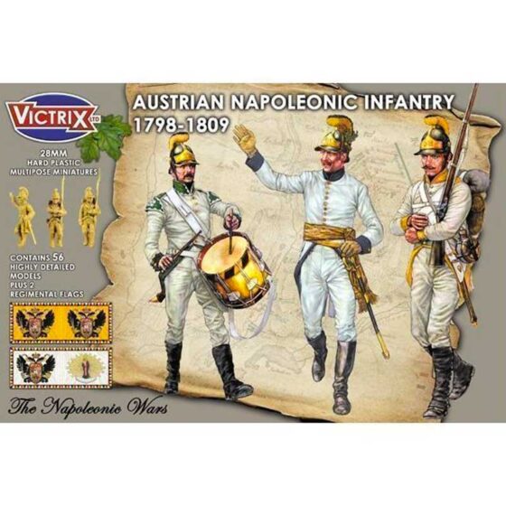 Victrix Austrian Napoleonic Infantry 1789-1805 (28mm) VX0012