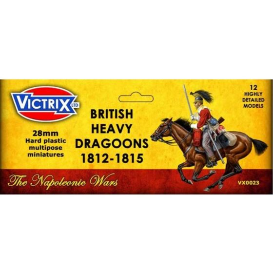 Victrix British Heavy Dragoons 1812-1815 (28mm) VX0023