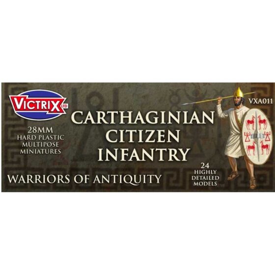 Victrix Cartaginian Citizen Infantry (28mm) VXA011