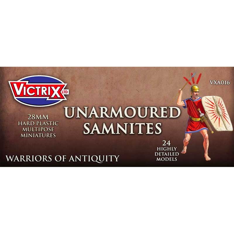 Victrix Ancient Unarmoured Samnites (28mm) VXA016