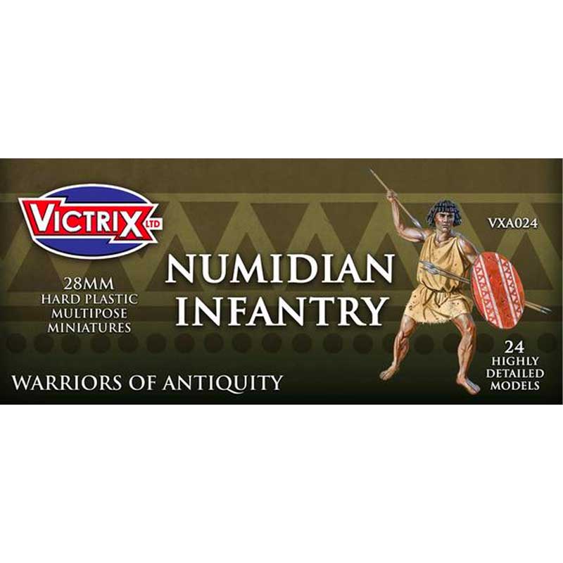 Victrix Numidian Infantry Shield Designs 4 (28mm) VXA024