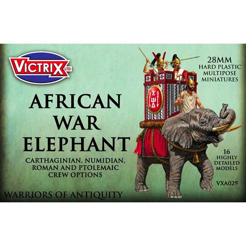 Victrix African War Elephants (28mm) VXA029
