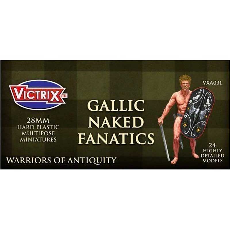 Victrix Gallic Naked Fanatics (28mm) VXA031