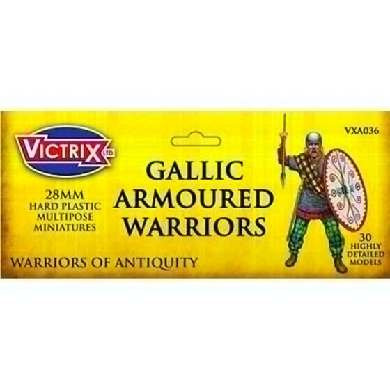 Victrix Gallic Armoured Warriors (28mm) VXA036