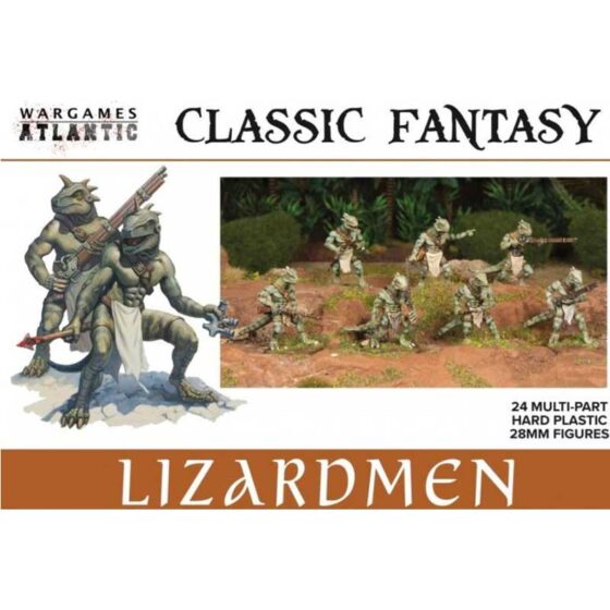 Wargames Atlantic Lizardmen (28mm) |WAACF005