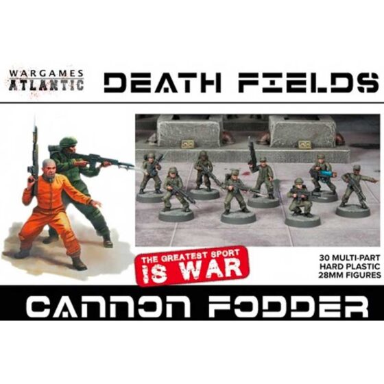 Wargames Atlantic Canon Fodder (28mm) |WAADF005