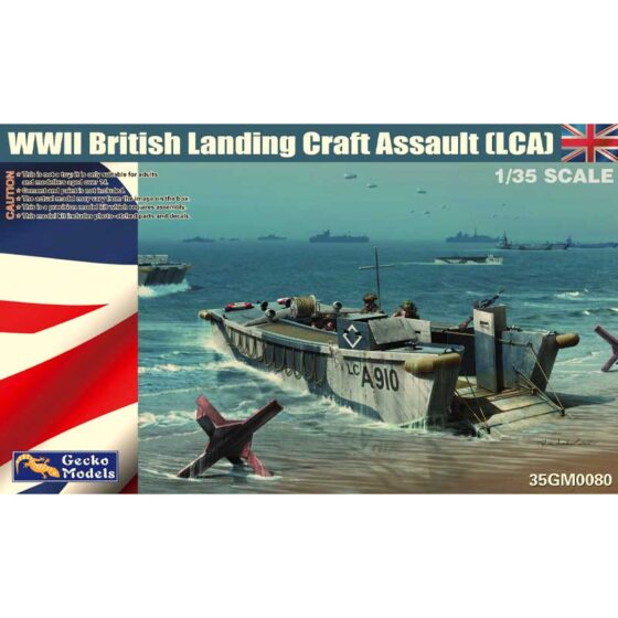 Gecko Models WWII British Landing Craft Assault (LCA) (1/35) 35GM0080