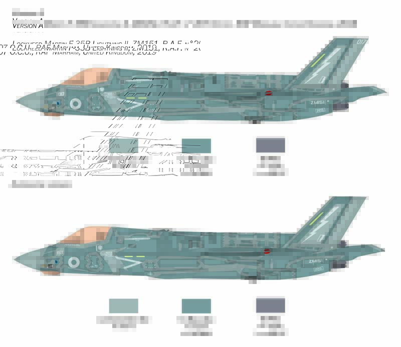 Italeri RAF F-35B STOVL Lightning II (1/48) 2810 Italeri RAF F-35B STOVL Lightning II (1/48) 2810