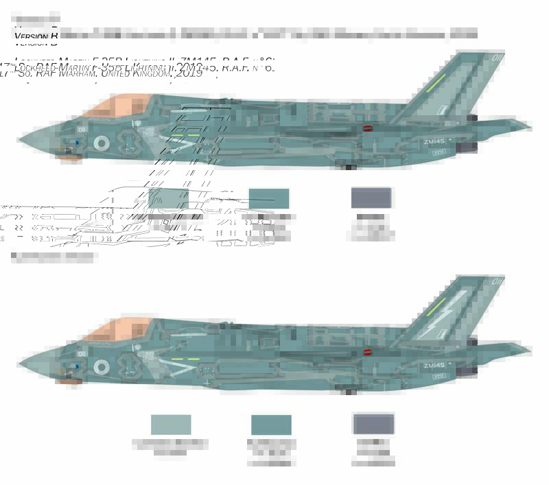 Italeri RAF F-35B STOVL Lightning II (1/48) 2810 Italeri RAF F-35B STOVL Lightning II (1/48) 2810