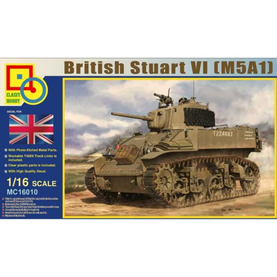 1/16 MC16010 British Stuart VI M5A1 Classy Hobby MC16010