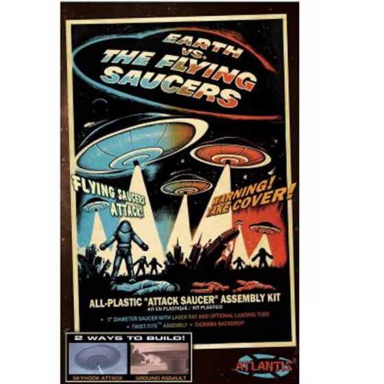 Earth vs The Flying Saucer - reissue C1005 Atlantis Models