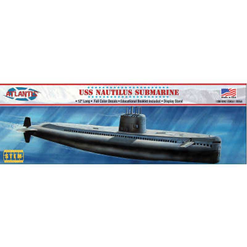 Atlantis Models AMCL750 1/300 SSN 571 Nautilus Submarine
