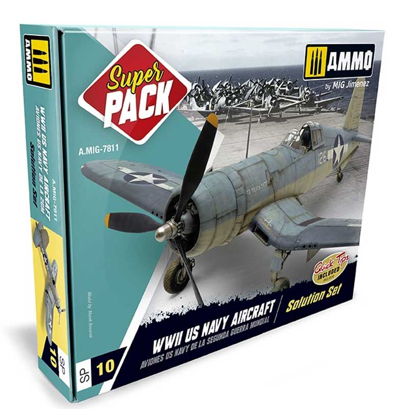 SUPER PACK WWII US Navy Aircraft A.MIG-7811 Ammo