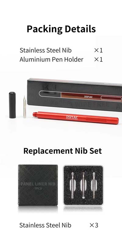 DSPIAE Aluminum Alloy Panel Liner Tool AT-PL - Made For US Market 6 thumbnail image