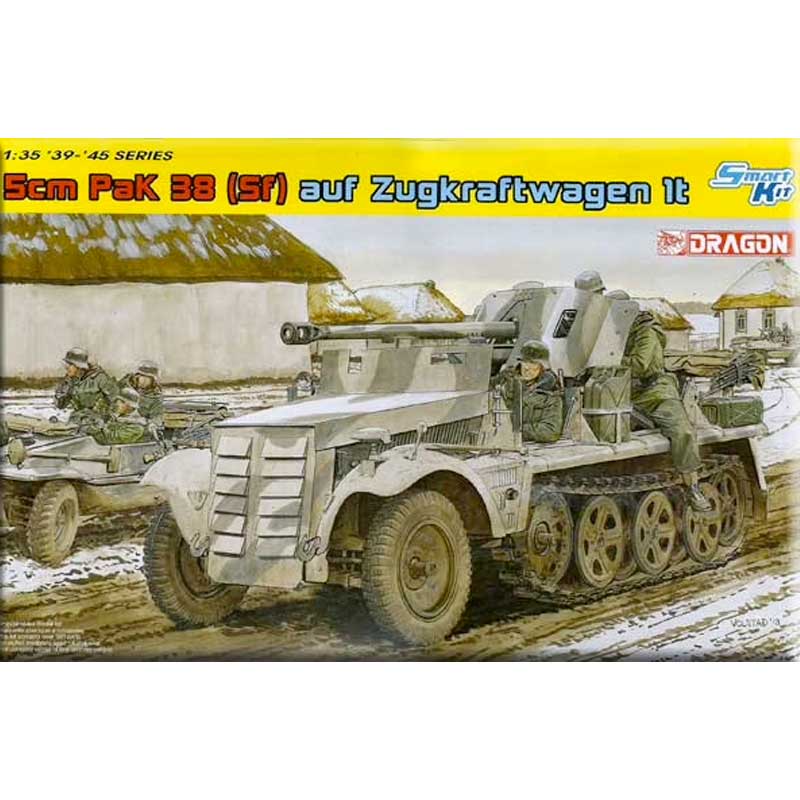 Dragon 5cm PaK 38 (Sf) auf Zugkraftwagen 1t (1/35) 6719