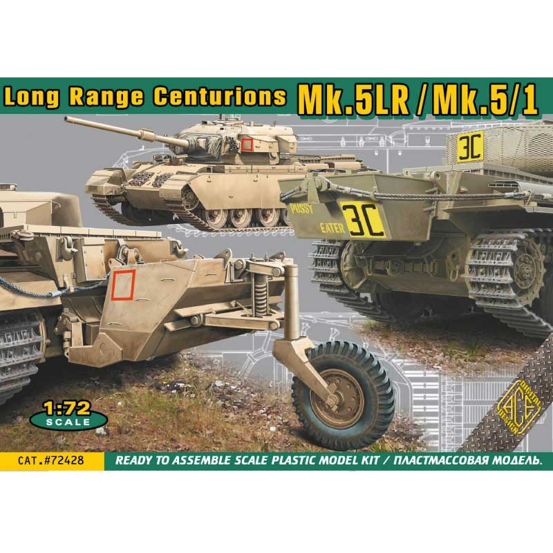 1/72 Long Range Centurions Mk.5LR/Mk.5/1